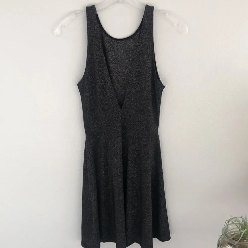 Divided little black dress. Size 4. Lots of sparkle! - Picture 7 of 9